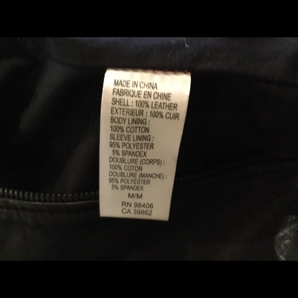 THEORY LEATHER JACKET - Picture 6 of 7